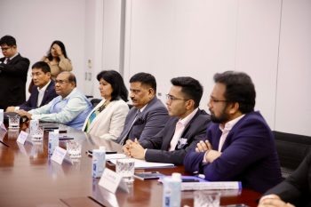 Abhishek, who reached Japan with a parliamentary delegation, presented India's point of view