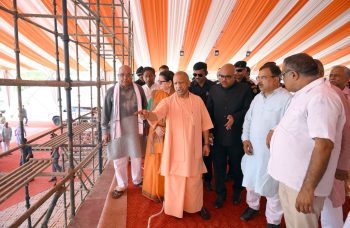 Before the Prime Minister's visit, Chief Minister Yogi reviewed the arrangements in Kanpur