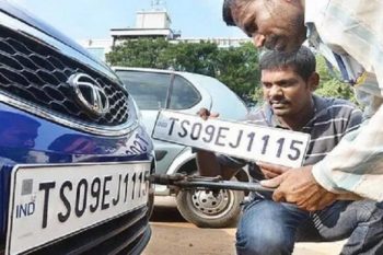 Big decision of the government, now the number plate of vehicles will be in Hindi