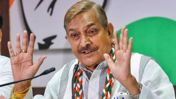 Congress is with the Indian government to crush terrorism Pramod Tiwari