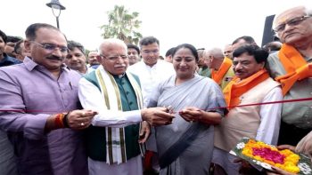 CM Rekha Gupta and Union Minister Manohar Lal Khattar inaugurated the Emergency Memorial Exhibition