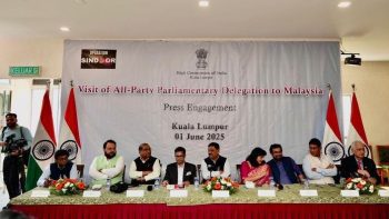 Operation Sindoor Team of MPs reached Malaysia under the leadership of Sanjay Kumar Jha