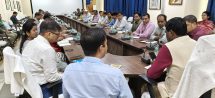 DC Ranchi Mr. Manjunath Bhajantri held an important meeting with senior district level officials