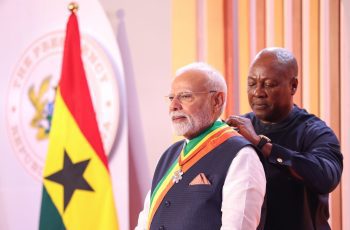 Global recognition of India PM Modi awarded highest civilian honour in Ghana