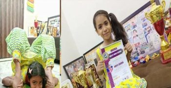 India's little yoga queen Vanya Sharma will hoist the tricolor in Malaysia