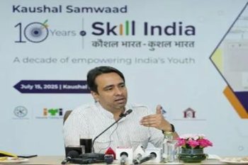 More than 6 crore people were trained under Skill India Mission Jayant Chaudhary