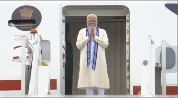 PM Modi returns to Delhi after a successful visit to five countries