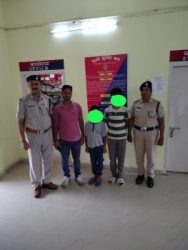 Two minor children were safely rescued by RPF Post Lohardaga under Operation Nanhe Farishte