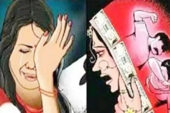 Married woman murdered for dowry, husband set wife on fire in front of son;