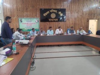 Meeting chaired by Deputy Development Commissioner Ranchi, Shri Saurabh Bhuwania