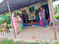 Ranchi district paid emotional tribute to former Chief Minister of the state Dishom Guru Smriti Shesh Shibu Soren ji