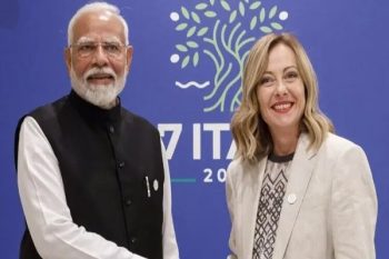 Italy's PM once again expressed confidence in India, saying India can stop the ongoing wars around the world.