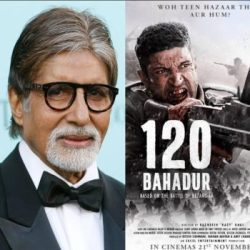 Amitabh Bachchan to give voiceover for Farhan Akhtar's film '120 Bahadur'...!