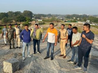 Encounter between Ranchi police and criminals, one criminal injured