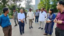 Ranchi DC Shri Manjunath Bhajantri conducted a surprise inspection of Sadar Hospital, Ranchi.