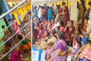 Massive stampede at Venkateswara Swamy Temple, 9 devotees crushed to death;death toll feared to rise