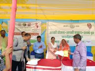 Right to Service Week program was organized in all ten blocks of the district under the program Your Plan Your Government at Your Doorstep...