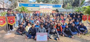 Agniveer recruitment at ARO Ranchi The second phase of the dispatch process is underway.