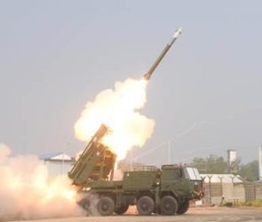 DRDO successfully conducted the first flight test of the Pinaka extended-range guided rocket.