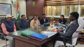 District Council members met with Ranchi DC Mr. Manjunath Bhajantri.