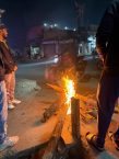 In view of the increasing cold, Ranchi district administration ensured arrangements for bonfires across the district.