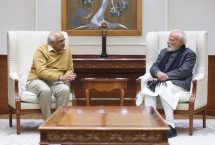 The Chief Minister of Gujarat met with the Prime Minister.