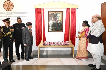 The President inaugurated the Param Vir Gallery at Rashtrapati Bhavan.