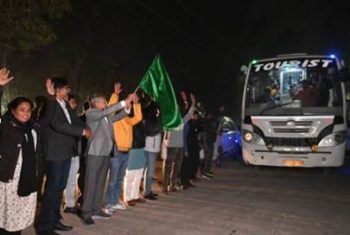 The second phase of Kashi Tamil Sangamam 4.0 begins;a group of 300 students from Kashi departs for Tamil Nadu.