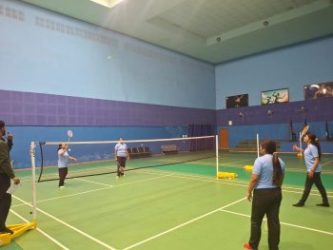 The women journalists' badminton tournament concluded with great fanfare.