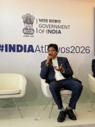 At the World Economic Forum, IREDA's CMD highlighted India's leadership in the solar energy sector.