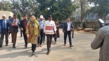 DC Ranchi Shri Manjunath Bhajantri inspected the ongoing projects in the district and health centers of various blocks.