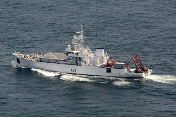 INS Sagardhwani departs for Sagar Maitri V.