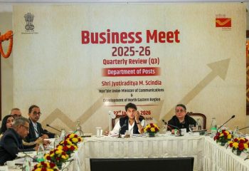 Mr. Jyotiraditya M. Scindia chaired a high-level third-quarter business review meeting to accelerate the development and transformation of India Post.