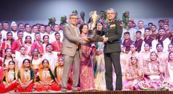 The Defence Secretary visited the NCC Republic Day camp.