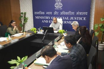 The Department of Social Justice and Empowerment held a review meeting on welfare and rehabilitation measures for transgender persons and beggars.