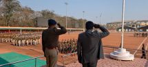 The full dress rehearsal for the Republic Day celebrations has been completed.