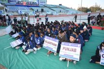 The grand opening of the track cycling competition under the 69th National School Games Federation of India (SGFI) 2025-26 took place.