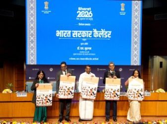Union Minister of State for Information and Broadcasting, Dr. L. Murugan, unveiled the Government of India Calendar 2026.