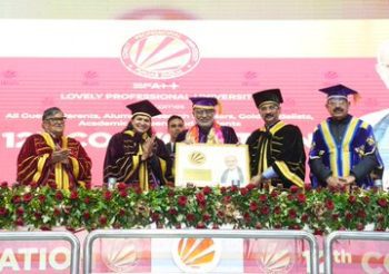 Vice President Shri C. P. Radhakrishnan, at the convocation ceremony of Lovely Professional University, called upon the youth to lead India's journey towards a developed India @2047.