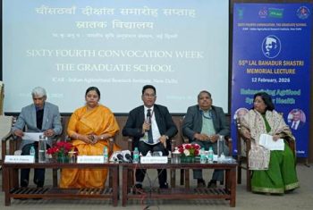 64th Convocation of ICAR-IARI Union Agriculture Minister Shri Shivraj Singh Chouhan to confer degrees to students