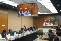 A discussion session was organised on the topic 'My Tradition-My Heritage' for the preservation of tribal heritage.