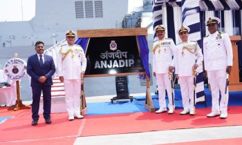 INS Anjadeep commissioned in Chennai