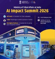 Ministry of Tribal Affairs showcases AI-based tribal development initiatives at India AI Impact Summit 2026