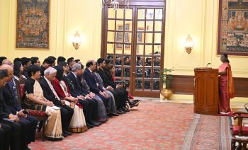 Officer Trainees of the Indian Audit and Accounts Service, Defence Aeronautical Quality Assurance Service and Indian Trade Service call on the President