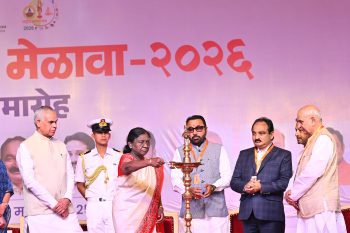 President inaugurates National Health Fair 2026 in Shegaon