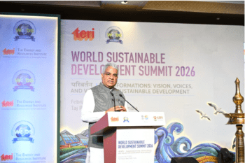 Union Environment Minister launches TERI's World Sustainable Development Summit 2026 and MoEFCC's Him-Connect platform
