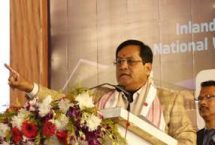 Union Minister Sarbananda Sonowal inaugurated three projects to promote inland waterways on the Brahmaputra (NW2) in Dibrugarh, Assam