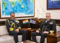 Visit of Vice Admiral Dimitrios Eleftherios Katras, Chief of the General Staff of the Hellenic Navy to India