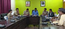 A meeting held in light of the directives issued by Honorable Chief Minister Hemant Soren regarding the maintenance of law and order and security arrangements during the upcoming festivals.
