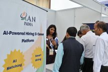 An employment fair for ex-servicemen was organized in New Delhi.